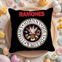 Rock R-Ramones Band  Pillowcases cushion covers living room sofas home decor gifts 12x12Inch