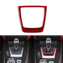 Car Interior Gear Shift Panel Decoration Protection Carbon Fiber Sticker For BMW Z4 E89 2009-2016 Car Styling Accessories