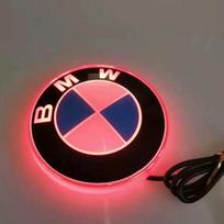 Automobilio LED emblemos šviesa 82mm Priekinė arba galinė Statinė Vienos spalvos Raudona Mėlyna Balta SKIRTA BMW F10 E90 E60 E61 E93 E87 F30 F15 X1 X3 X5 X6
