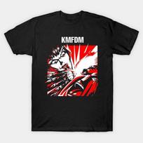 Kmfdm Vintage Rock Band 100% Cotton T-shirt Mens Tees Top S