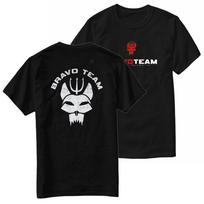 Seal Team 6 Bravo komandos simbolis Karinio jūrų laivyno ruonių T-shirt 100% medvilnė apvalia kaklo iškirpte vasarinis trumpomis rankovėmis laisvalaikio vyriškas T-shirt dydis S3XL S