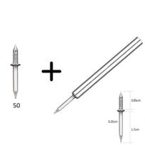 Carbon Steel Double-Headed Nails Skirting Thread Seamless Nail Skirting Line Nail Invisible Security Screws Special Hidden Nails