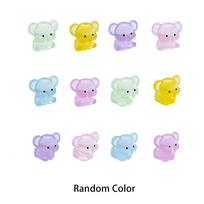 Resin 10/20Pcsmini Cute Glowing Elephants Animals Home Decor For Diy Fairy Garden Micro Landscape For Kids Adults Children's Birthday Gift Holiday