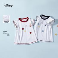 Disney Girls' Judy Hopps Ruffle Sleeve T-Shirt 130