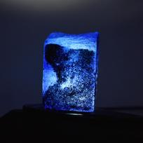 118.85 Ct Natural Raw Tanzanite Blue Rough Uncut Rough CERTIFIED Loose Gemstone 25.3 mm approx