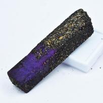 195 Ct CERTIFIED Raw Uncut Rough Loose Gemstone Purple Tanzanite Natural 82.2 mm approx