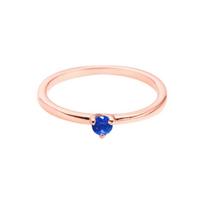 Pandora Star Blue Single Stone Crystal Ring Women ring 189259C04 56 beige