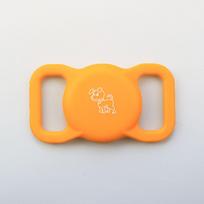 Silicone World Pet Silicone Protective Case GPS Finder Dog Cat Collar Loop For Apple Airtags For Apple Locator Tracker Anti-lost