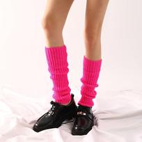Women New Autumn Winter Keep Warm Leg Warmers Hottie JK Knitted Socks Harajuku Style Y2k Sweet Japanese Socks One Size