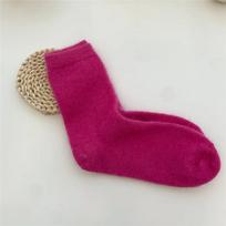 New Fashion Japanese Winter Thicken Warm Long Socks Rabbits Hair Women Socks Solid Thermal Cashmere Harajuku Crew Sock One Size