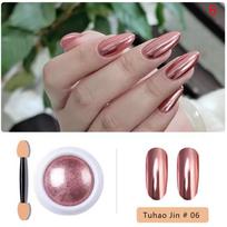 1Box 0.3g Magic Mirror Sequins Rose Gold Glitter Shining Multicolour Nail Art Painting DIY Manicure Decoration Accessory
