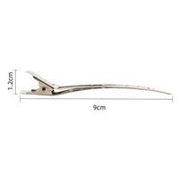 10pcs Stainless Steel Hair Clips Hairdressing Sectioning Clamps Salon Barber Hair Styling Cutting Grooming Tool Accessory
