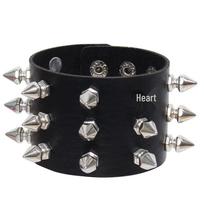 Cross-Border European & American Punk Rock Women's Leather Choker Necklace: Fashionable Clavicle Chain