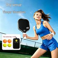Jie Mai Pro 3K Carbon Fiber Table Tennis Racket Set