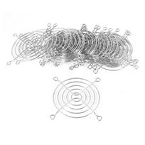 uxcell Grill Finger Guards, Metal, for Cool Fans, 80mm x 80mm, 20pcs, for Computer Cases