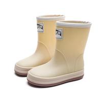 Yuzhihao Kids' Unisex Mid-Calf Rain Boots - Fashionable, All-Season Outdoor Footwear 180mm (size 26-27)