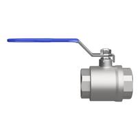 Zhengqiyi Two-Piece Stainless Steel Ball Valve DN40