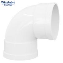 Wenstan W7125 PVC 90-Degree Drainage Elbow 110