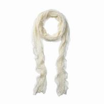 Fashion Flower Lace Neck Scarf Lace Edge Long Slim Ribbon Headband Versatile White Beige Neckerchief Photo Props