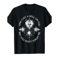 Time Cast A Spell on You But You Won'T Forget Me Rock Band T-Shirt S juoda
