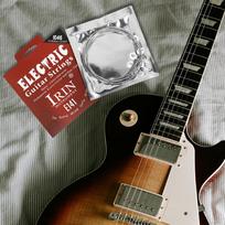 Metal Electric Guitar Strings Set Hexagonal Carbon Steel 6 String for Electric Guitar Accessories Practice Use China Mainland