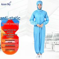Anti-static Dust-proof Coverall XXL (175-180cm) mėlyna