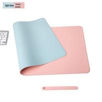 Extra-Large Dual-Sided Waterproof Leather Desk Pad