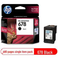 HP 678 Originalus spausdinimo galvutės rašalo kasetė Standard juoda