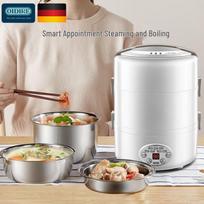 OIDIRE Electric Heated Lunch Box with Steamer Function CN plug (adapter included)