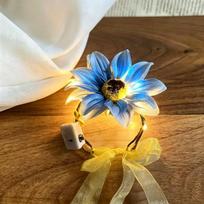 2pcs Lightweight Glowing Sunflower Wristband Bright Sunflower Styled Hand Ornament  Kids Stage Show