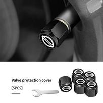5pcs Car Wheel Tire Valve Protection Cap Theftproof Tyre Stem For Nissan J11 J10 Teana J31 Maxima Juke Cube Murano Skyline
