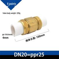 Copper Double Union Check Valve