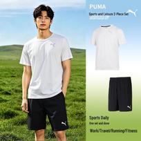 PUMA Men's Short Sleeve & Shorts Sport Set XS