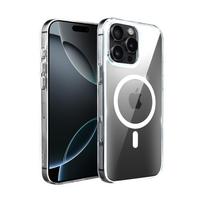 Etui Do Iphone 16 Pro Ibizu Crystal Clear Glass Z Magsafe, Szklany Tył 9H, Przeźroczyste