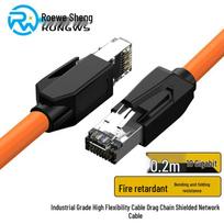 Roewe Sheng Cat7 High-Flex Industrial Ethernet Cable 0.2 meters