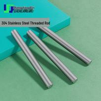 304 Stainless Steel M12 Full Threaded Rod 200mm (5 Pcs)