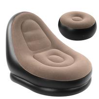 Nešiojama lauko kūno rengyba, pripučiama patogi sofa, paprasta išpūsti