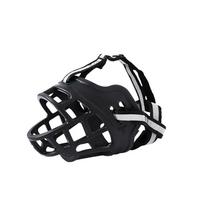 Soft Silicone Pet Dog Muzzle  Anti-biting Chewing Mask Breathable Basket Dog Muzzle Durable Strong Mask Muzzle pet Dog Supplies M