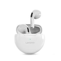 Lenovo HT38 ausinės belaidės Bluetooth 5.0 ausinės Stereo žemasis dažnis su mikrofonu triukšmo mažinimo ausinės balta