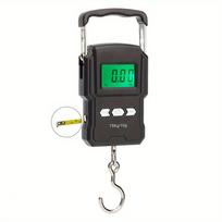 75kg/ 165Lb Skaitmeninės žuvų svarstyklės su 39 colių liniuote Elektroninis bagažo balansas Žvejybos pašto kabinamos svarstyklės,Skaitmeninės svarstyklės,Kabinamos žvejybos svarstyklės