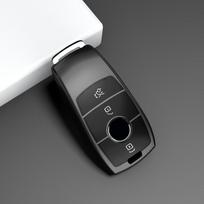 Madingas TPU automobilio nuotolinio valdymo pulto rakto dėklo dangtelis, skirtas Mercedes Benz ACESG klasės GLC CLE CLA GLB GLS W177 W205 W213 W222 X167 AMG pilka