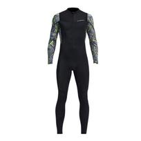 Wetsuit Men's One-piece Beach Sunscreen Jellyfish Wetsuit Snorkeling Surfing Quick-drying Ice Sense Swimsuit M