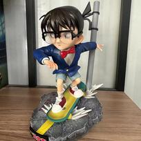 22cm DS Detective Conan GK Riedlentė Conan Edogawa PVC Veiksmo figūrėlė Anime figūrėlė Modelis Žaislai Kolekcija Lėlė Dovana