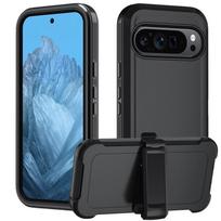 Rugged Magnetic Case for Google Pixel 8A-Pixel 10 Pro XL | 360° Rotatable Stand + Anti-Slip TPU+PC | Shockproof Galaxy Cover Google Pixel 8A