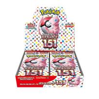 Pokemon Kortų Žaidimas Scarlet Violet Sustiprintas Plėtimosi Pakuotės Kortų Dėžutė & „Pokemon 151“