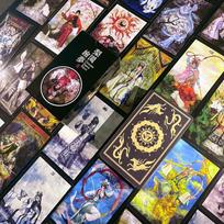 Garden Dream Chinese Opera Tarot: 78 Western-Style Cards in Classic Collection black