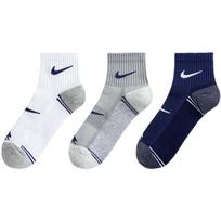 Nike Youth Color-Blocked Crew Socks (3-Pack) XS tamsiai mėlyna spalva