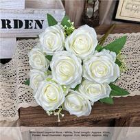 9 Heads Real Happy Imperial Rose Flower 10 Colors Mini Natural Simulated Rose Photography Photo Gift Valentine's Day Flowers