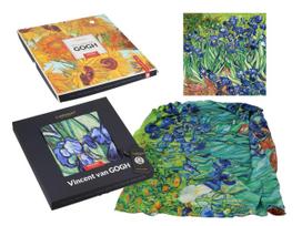Chusta Apaszka Damska Szal Vincent Van Gogh Irysy Kwiaty Modna Carmani