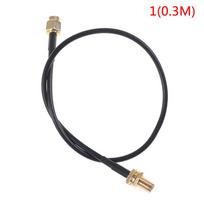 1pc For UV-5R UV-82 UV-9R Walkie Talkie Radio Tactic Antenna SMA-Male To SMA-Female Coaxial Extend Connection Cable